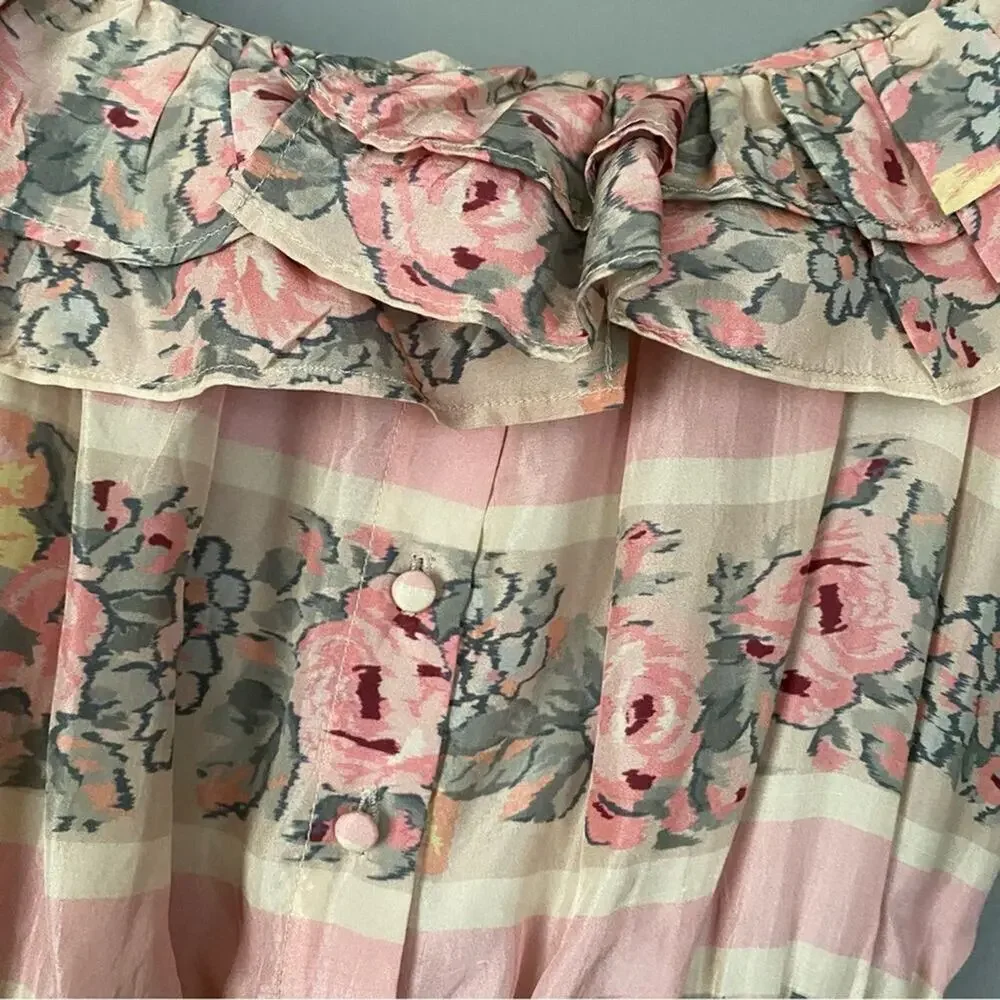 LOVESHACKFANCY Marina Dress | Coquette Ribbon Feminine Romantic Grandmillennial - Picture 8 of 14